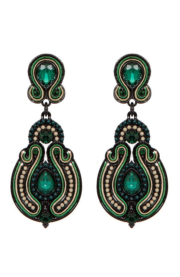 San Torini Oorbellen Green – shoparchief