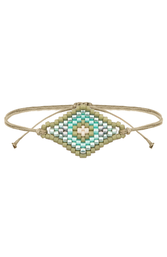 Square Me Bracelet Green – shoparchief