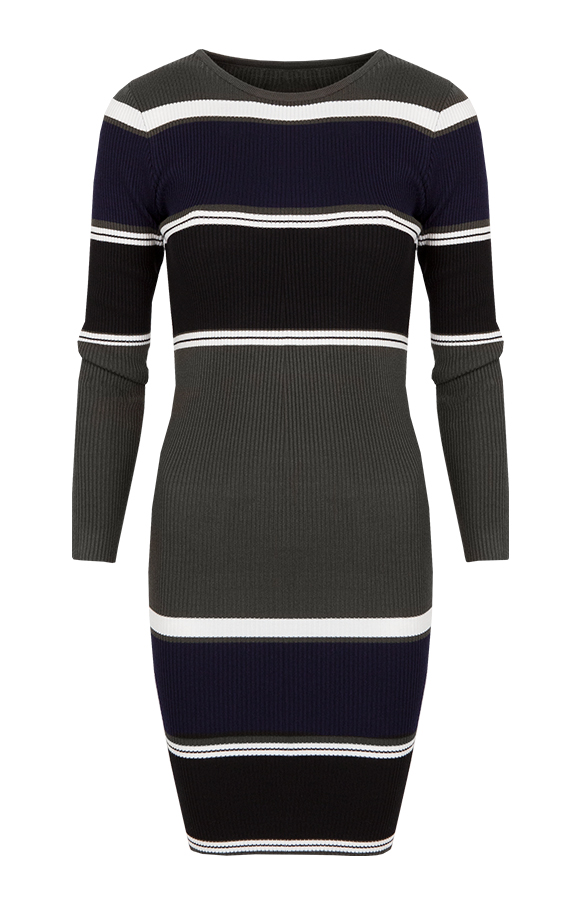 Striped Pencil Dress 2.0 Green – shoparchief