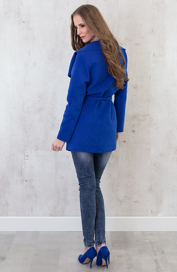 Short Dream Coat 2.0 Kobalt – shoparchief, foto 6