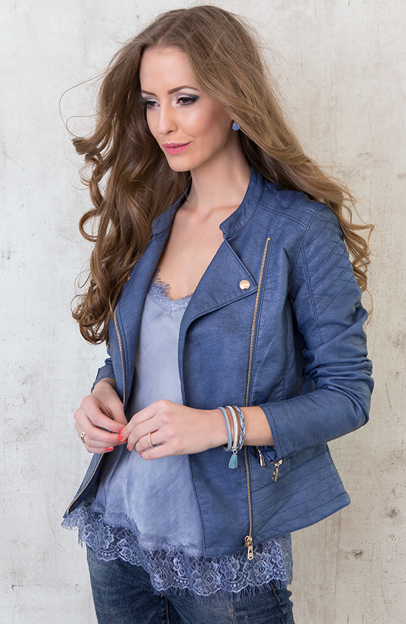Romance Lace Top Jeans Blue – shoparchief, foto 3