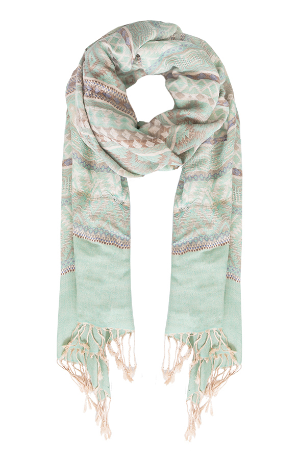 Aztec Mint Sjaal – shoparchief