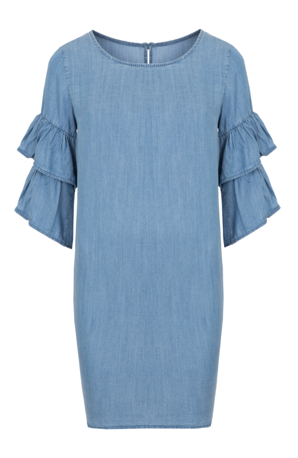 Denim Dubai Dress Blue – shoparchief