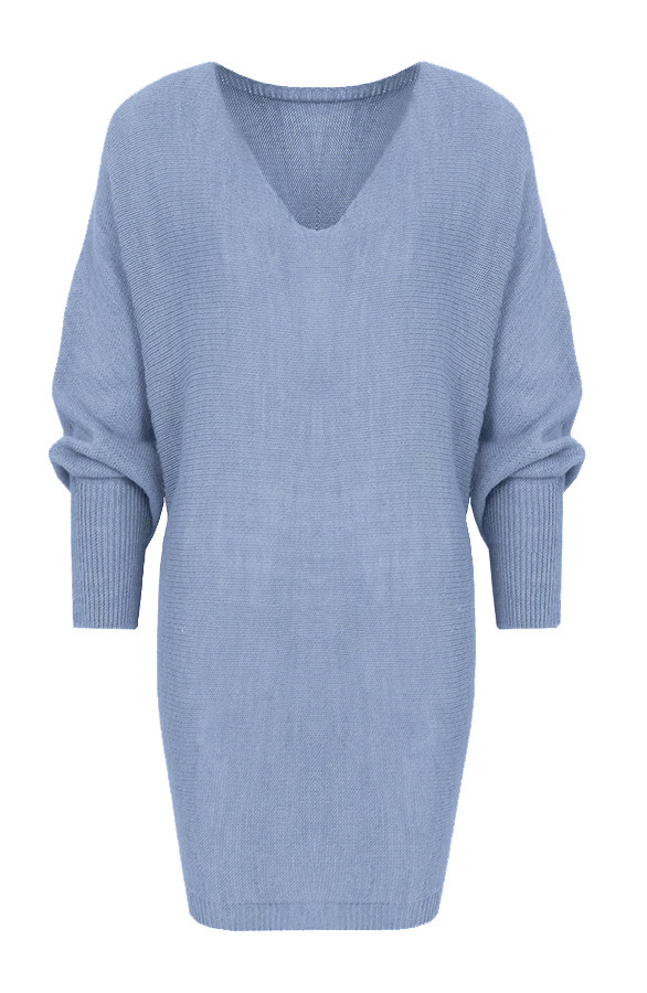 Oversized Large Tuniek Jeans Blue – shoparchief