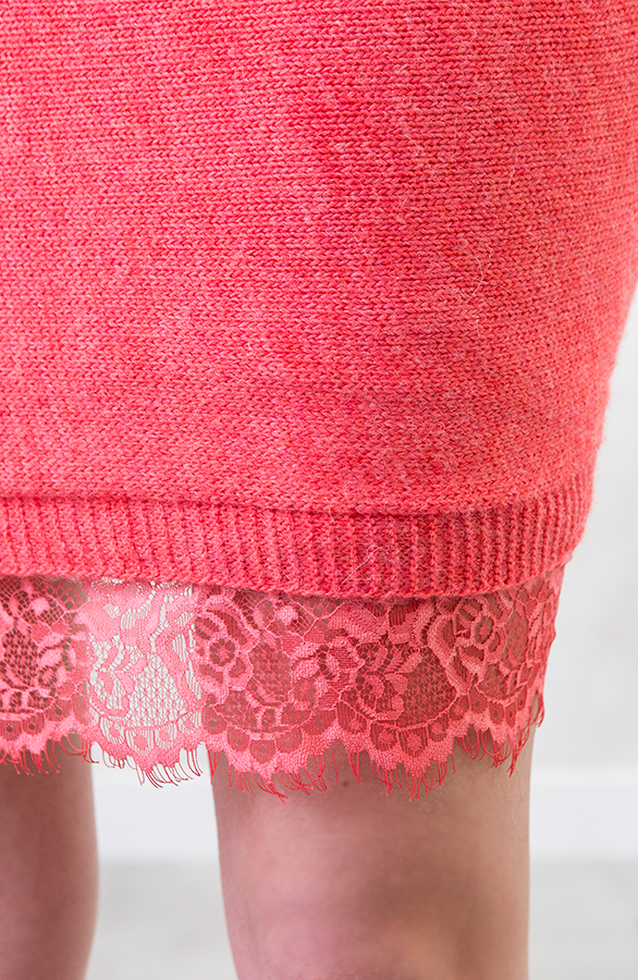 Oversized Large Tuniek Coral – shoparchief, foto 5