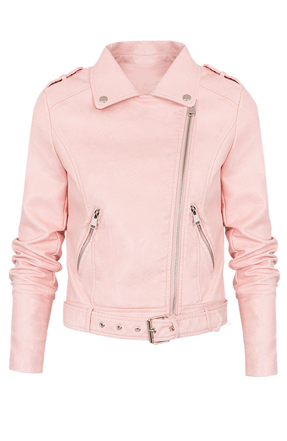 Biker Jacket 2.0 Roze – shoparchief
