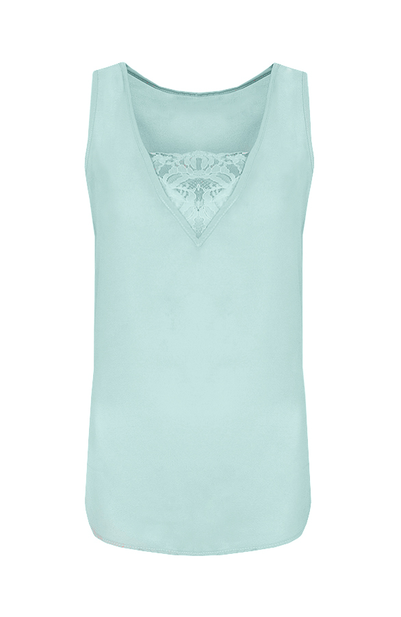 Kanten V Top Mint – shoparchief