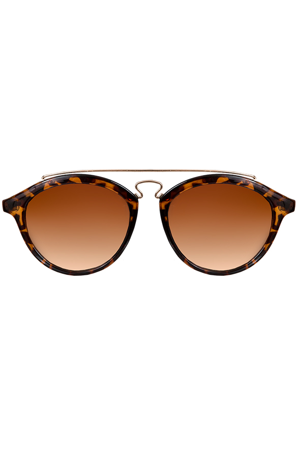 Leopard Zonnebril Brown – shoparchief