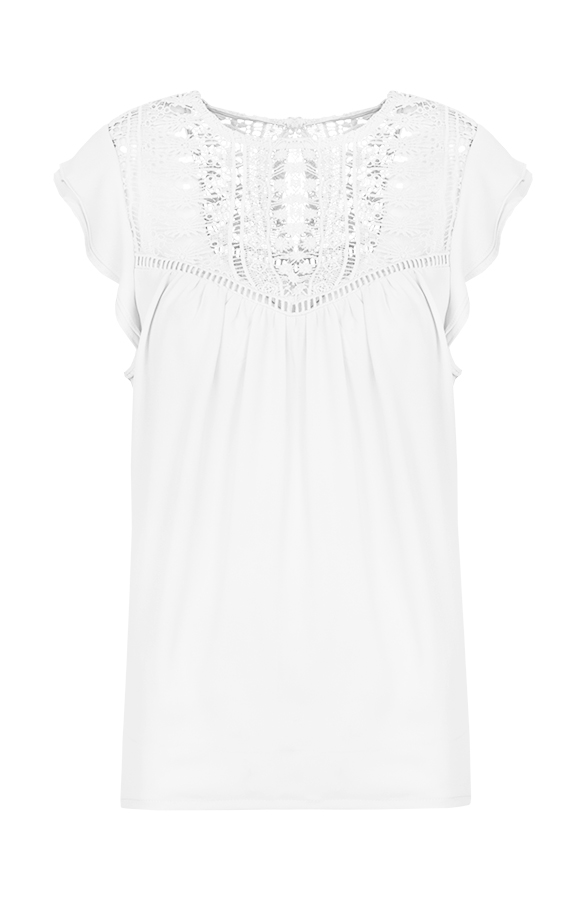 Romantic Kanten Top Creme – shoparchief