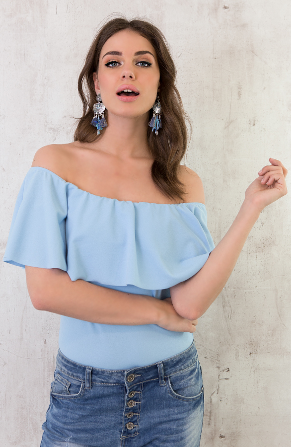 Bohemian Ruches Body Sky Blue – shoparchief, foto 5