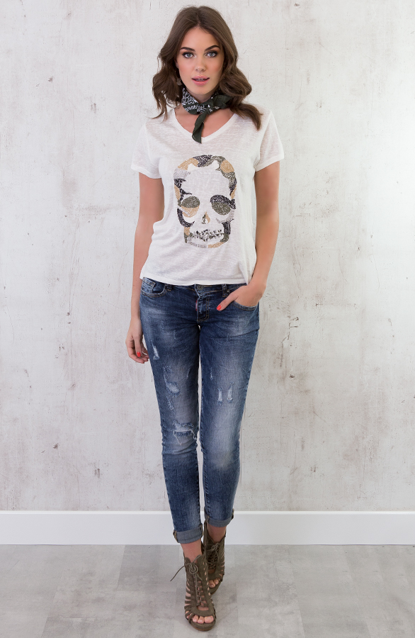 Camouflage Skull Top – shoparchief, foto 7