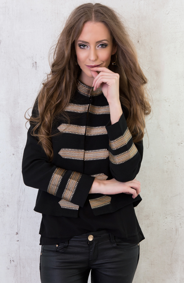 Exclusive Kelim Jacket Black – shoparchief, foto 3