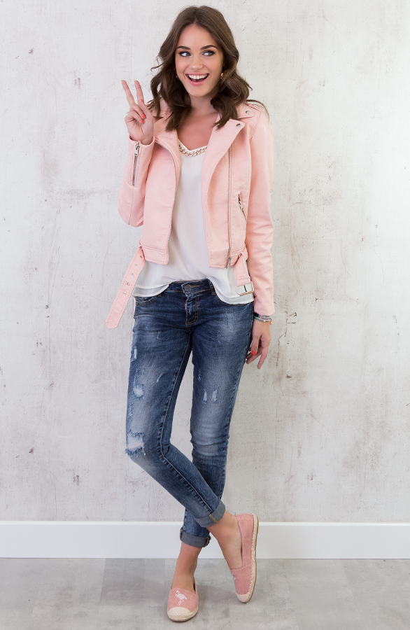 Biker Jacket 2.0 Roze – shoparchief, foto 2