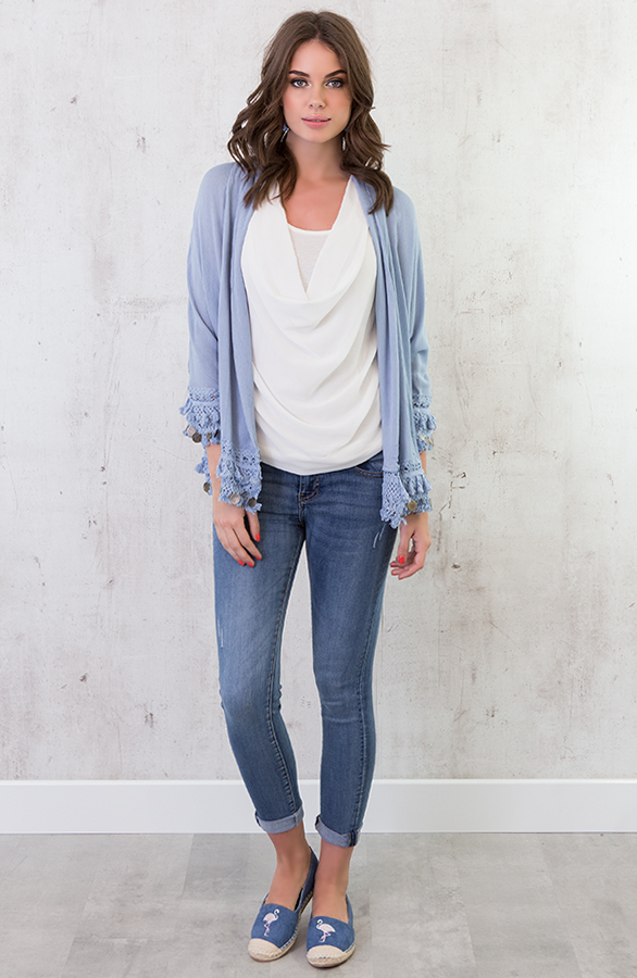Coins Cardigan 2.0 Ice Blue – shoparchief, foto 6