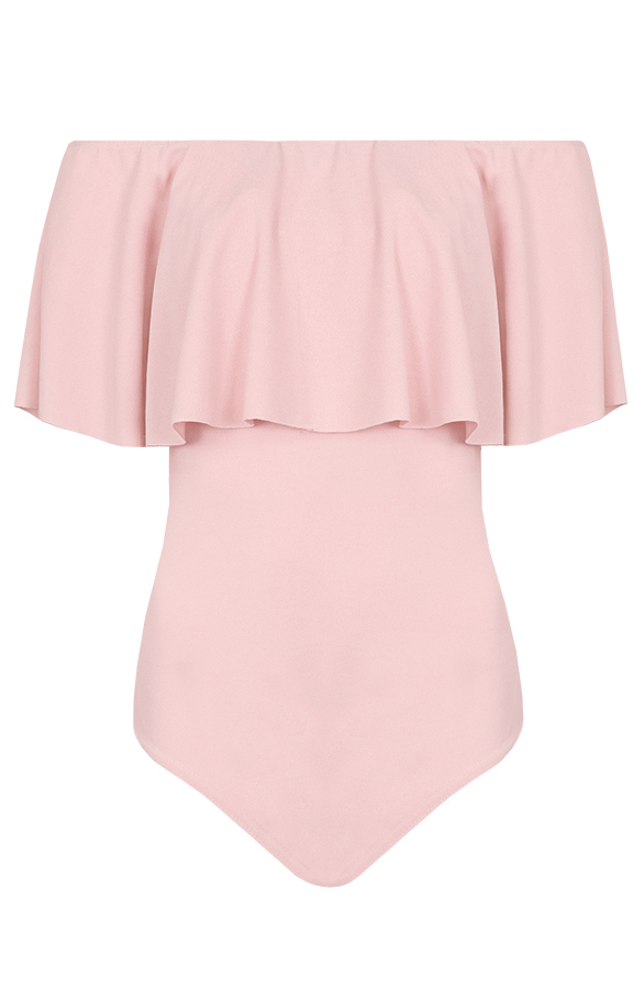 Bohemian Ruches Body Roze – shoparchief
