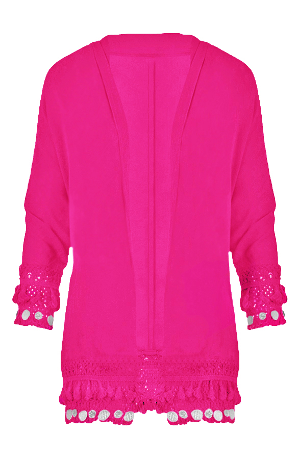 Coins Cardigan 2.0 Fuchsia – shoparchief