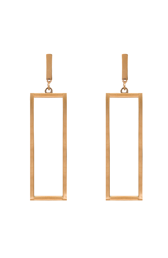 Geometrische Oorbellen Goud – shoparchief