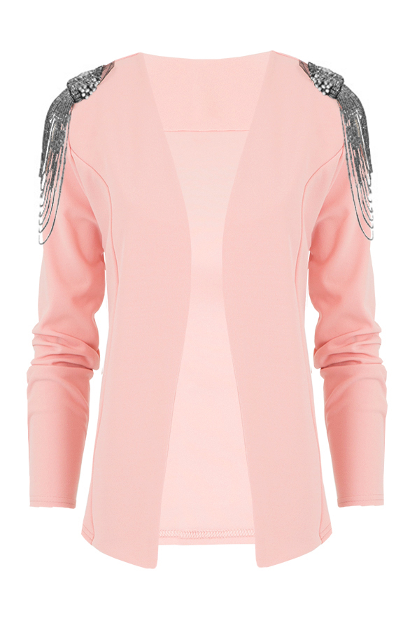 Luxury Chains Jacket Pink – shoparchief