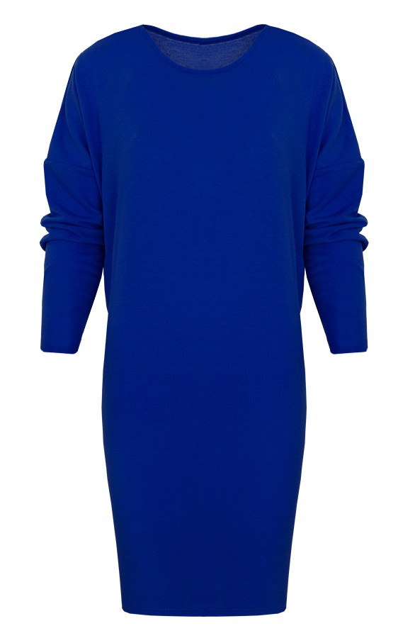 Oversized Tuniek Jurk Kobalt – shoparchief