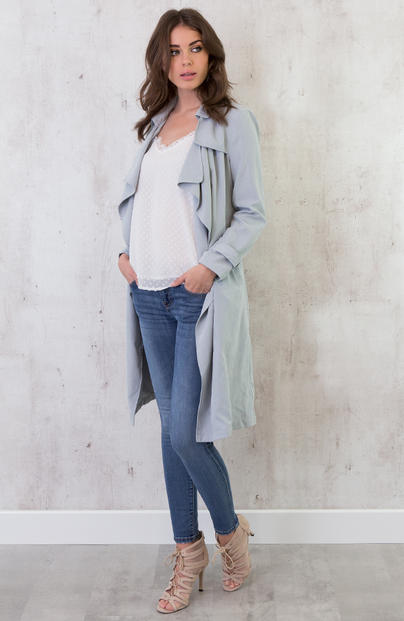 Safari Trenchcoat 2.0 Ice Blue – shoparchief, foto 6