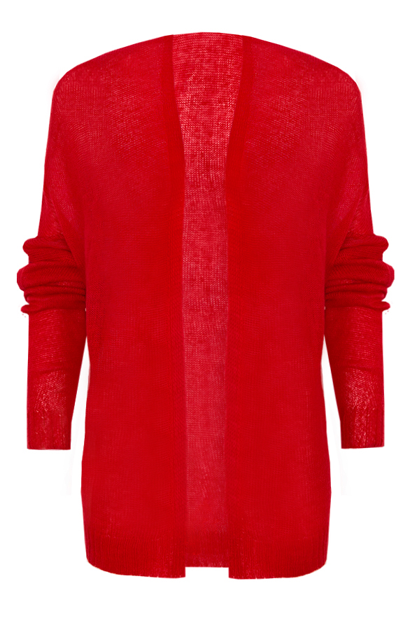 Di Capri Cardigan Red – shoparchief