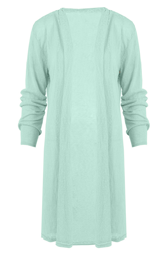 Long Cardigan Lover Mint – shoparchief