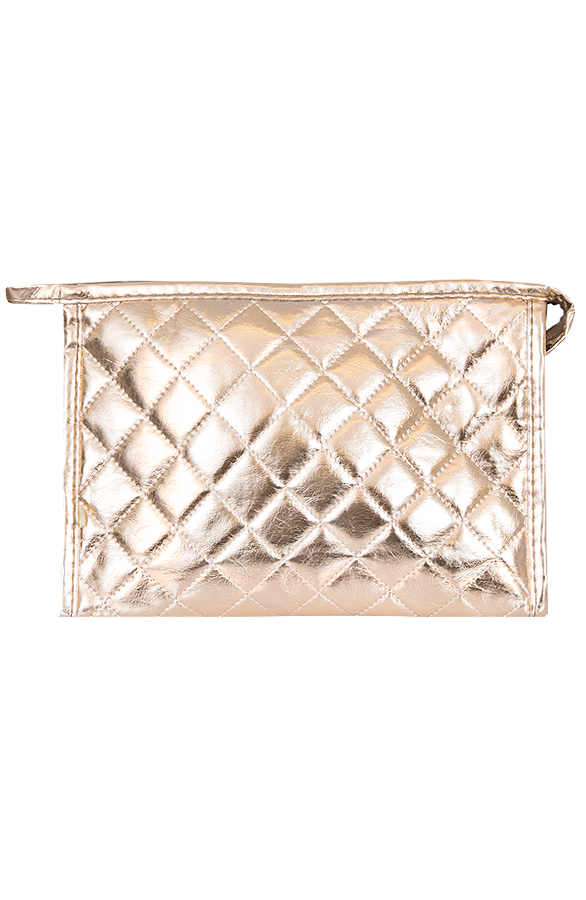 Make-up Tas Metallic Goud – shoparchief