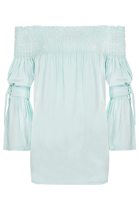 Off Shoulder Tuniek Mint – shoparchief