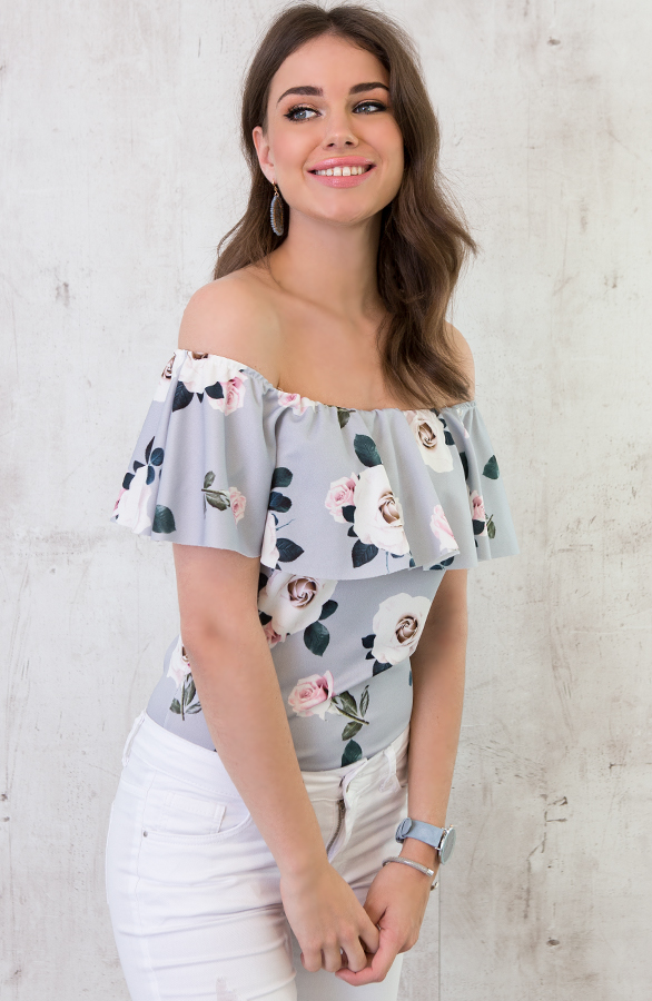 Bloemen Body Ice Grey – shoparchief, foto 3