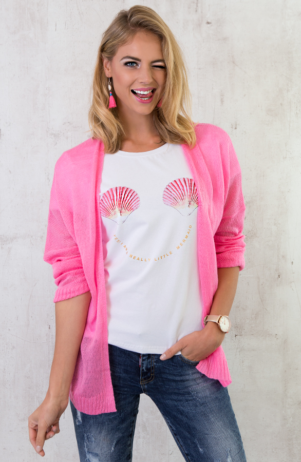 Shell Neon Tassel Oorbellen – shoparchief, foto 2