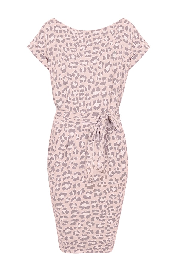 Leopard Jurk Roze – shoparchief