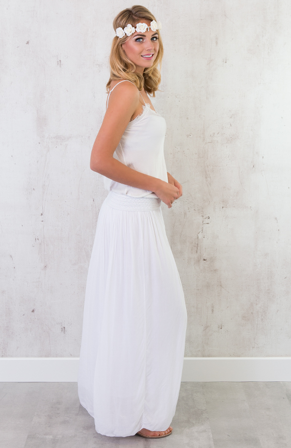 Maxi Rok Wit – shoparchief, foto 4