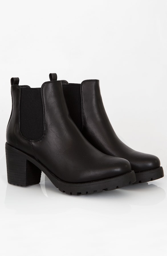 Chelsea Boots Zwart Leer – shoparchief, foto 4