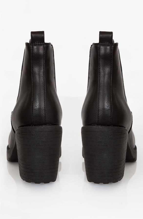 Chelsea Boots Zwart Leer – shoparchief, foto 5