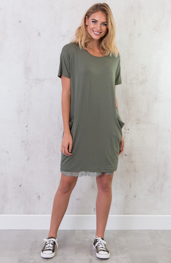 Pocket Tuniek Legergroen – shoparchief, foto 3