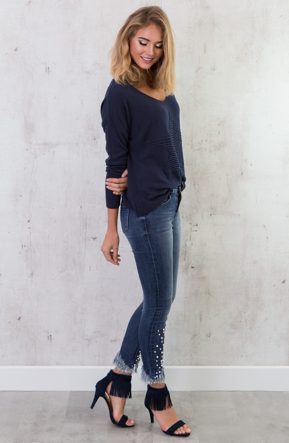 Ster Trui Marineblauw – shoparchief, foto 4