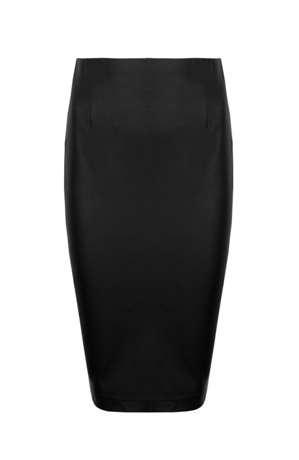 Leren Rok Zwart – shoparchief