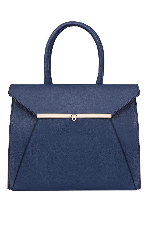 Luxe Enveloppe Tas Blauw – shoparchief