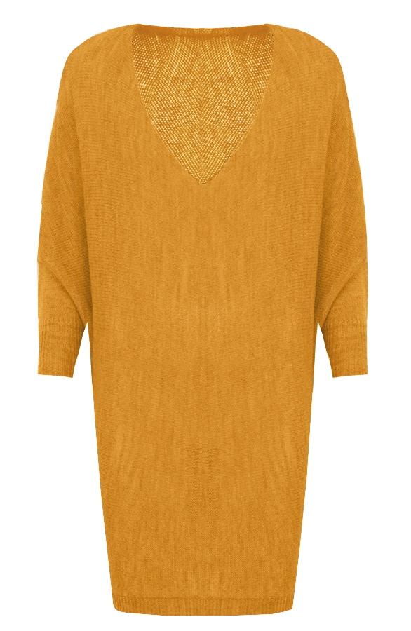 Oversized Large Tuniek Okergeel – shoparchief