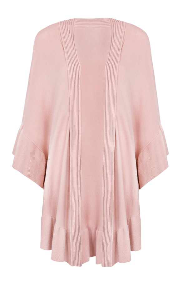 Ruches Omslagdoek Roze – shoparchief