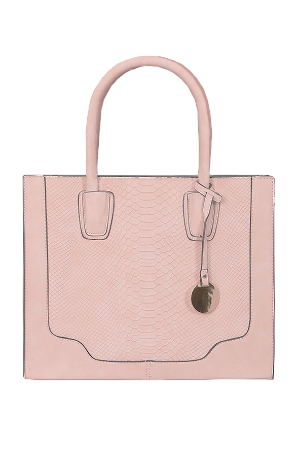 Slangenprint Handtas Limited Roze – shoparchief