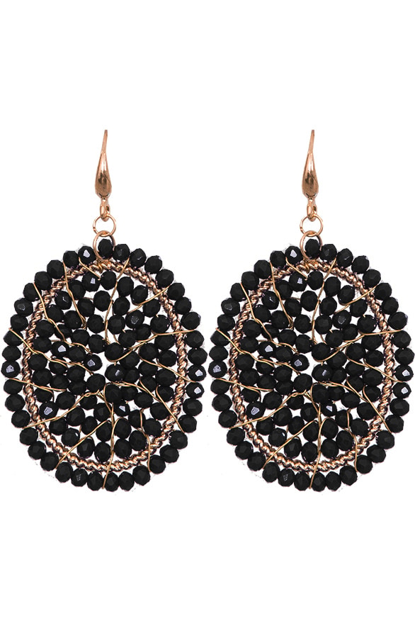 Ultimate Shine Oorbellen Zwart – shoparchief