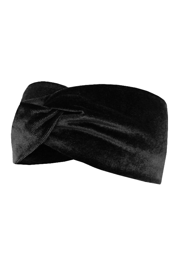Velvet Haarband Zwart – shoparchief