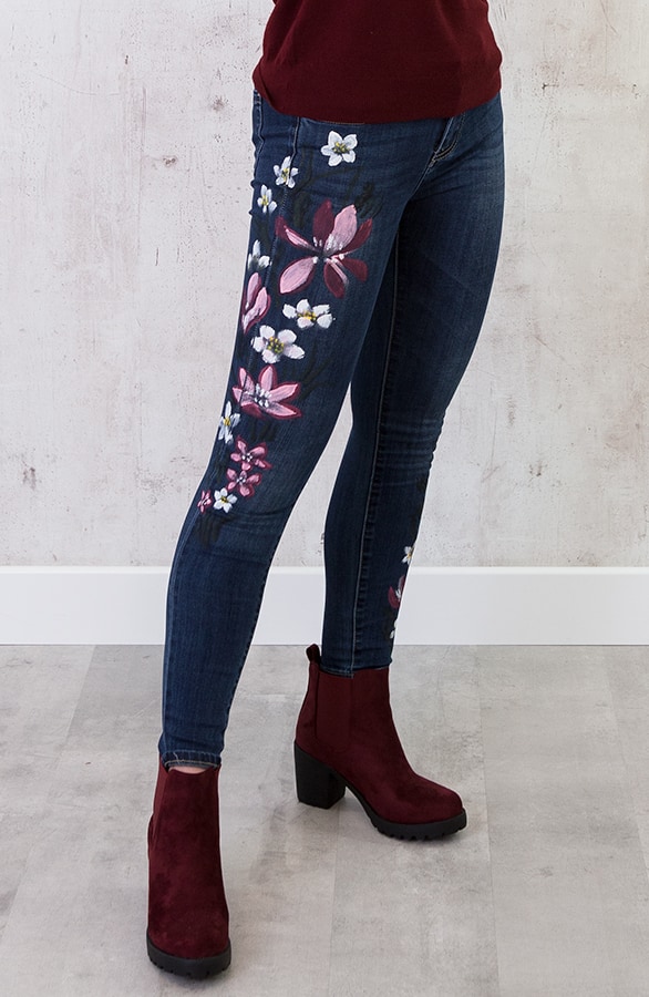 Chelsea Boots Suede Bordeaux – shoparchief, foto 4