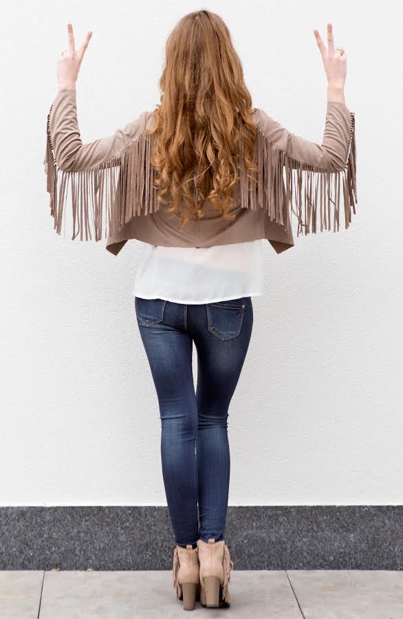 Femme Fatale Fringe Jacket – shoparchief, foto 4