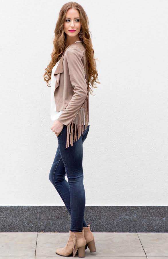Femme Fatale Fringe Jacket – shoparchief, foto 3