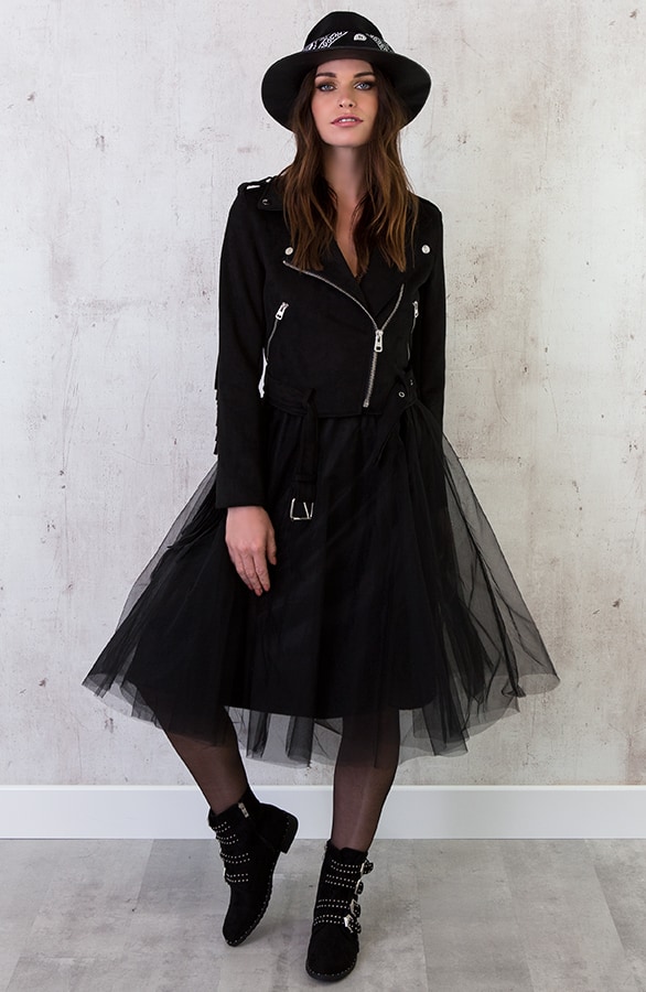 Fringe Jacket Exclusief Zwart – shoparchief, foto 4
