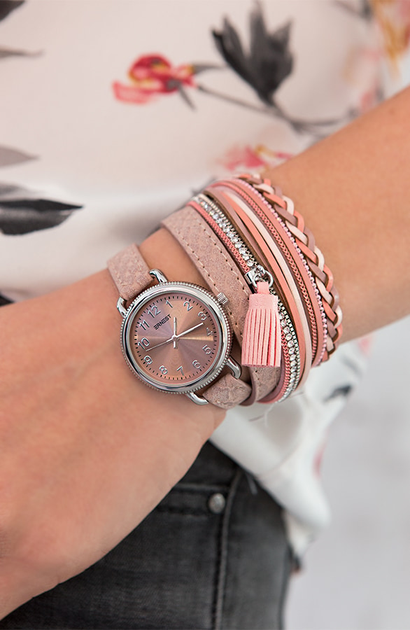 Wikkelhorloge Roze – shoparchief, foto 2