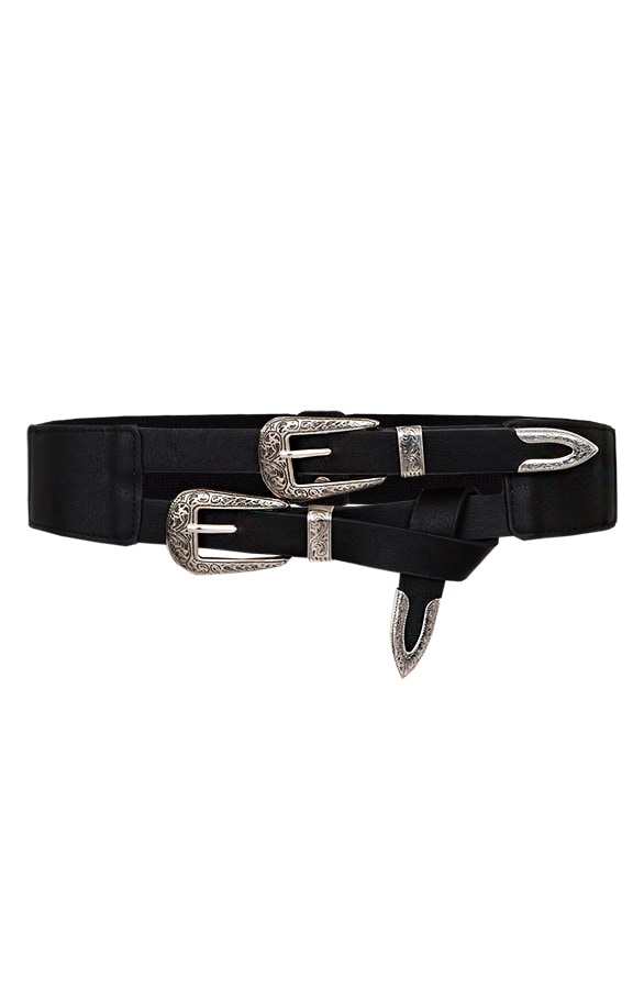 Dubbel Gesp Riem Stretch – shoparchief