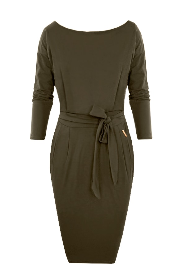 Femme Fatale Jurk Lang Army – shoparchief